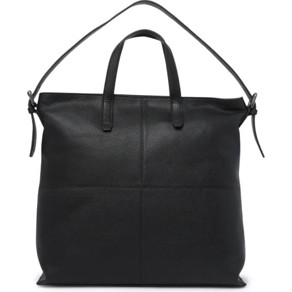 T. Tahari Pebbled Leather Soho Tote - Picture 2 of 11